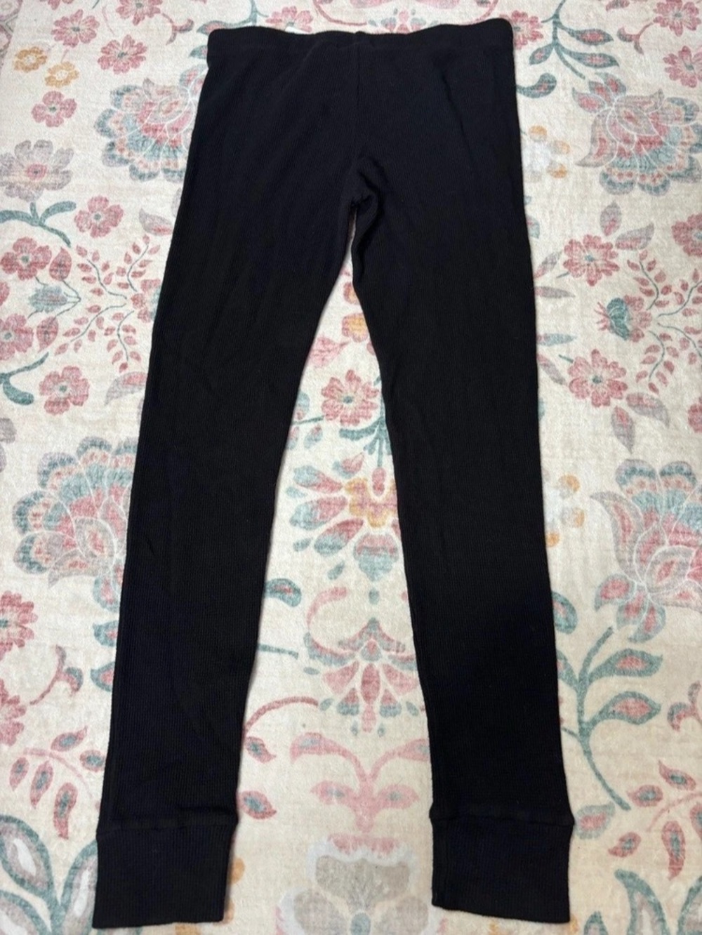 Monrow Waffle Knit joggers in Black Size Small NWT - Picture 2 of 8